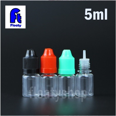 5ml ขวดหยดใส ฝาดับเบิ้ลล็อค