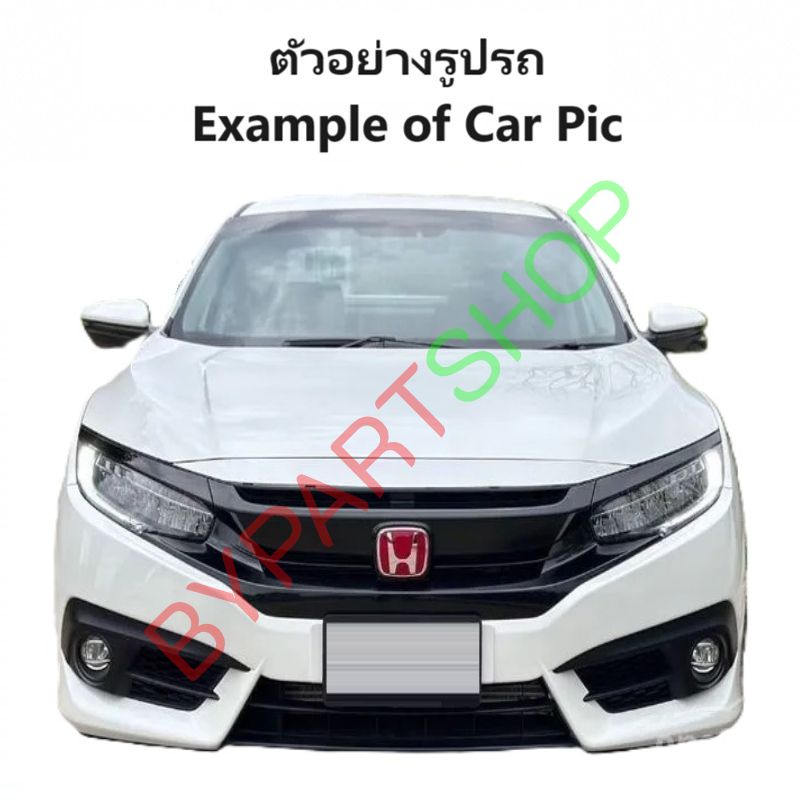 หม้อน้ำ HONDA CIVIC(ซีวิค) FC,FK 1.5 Turbo หนาพิเศษ 26มิล ปี2016-2020 เกียรออโต้ (O.E.M ประกัน 6เดือน) (20042)
