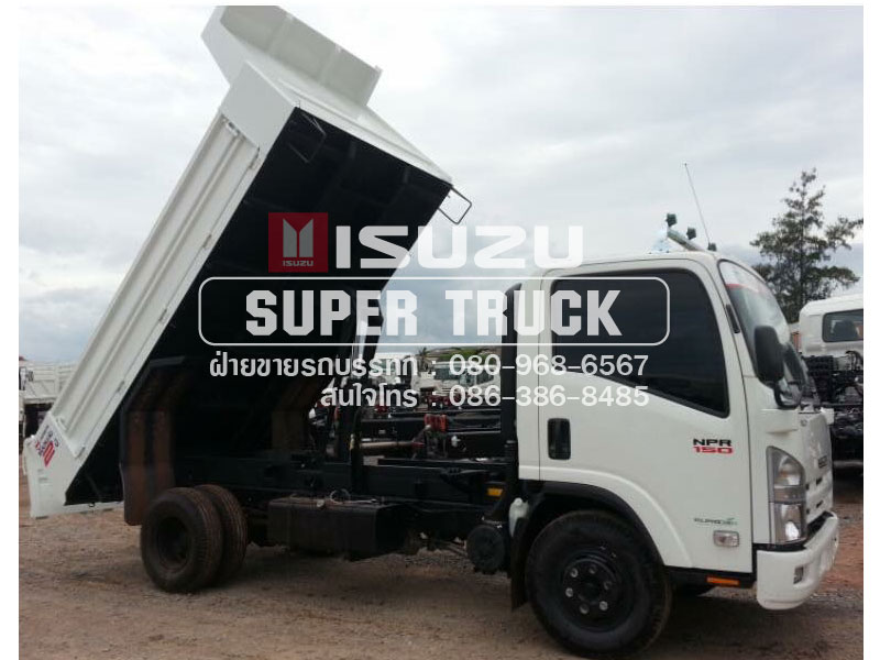 ISUZU NPR แบบกระบะ (ช่วงต่อยาว 4.3เมตร)
