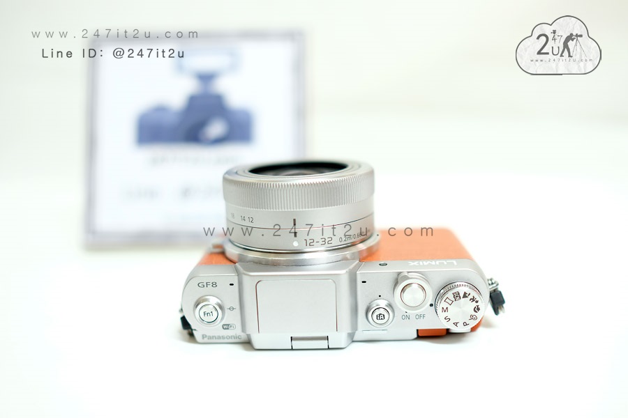กล้อง Panasonic GF8 + เลนส์ 12-32 mm f3.5-5.6 สีน้ำตาล