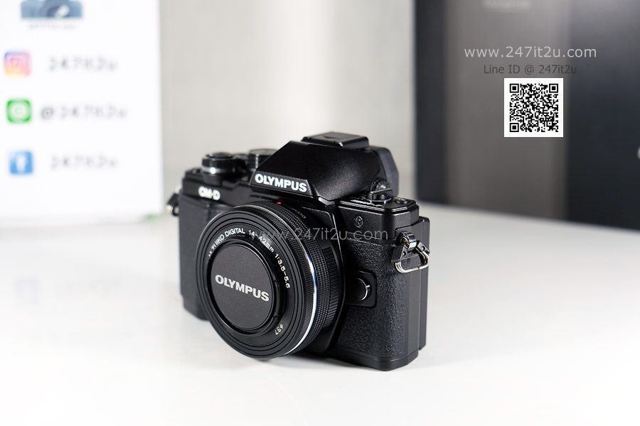 Olympus OM-D E-M10 mark2+เลนส์ 14-42mm ชัตเตอร์ 6,xxx ครั้ง