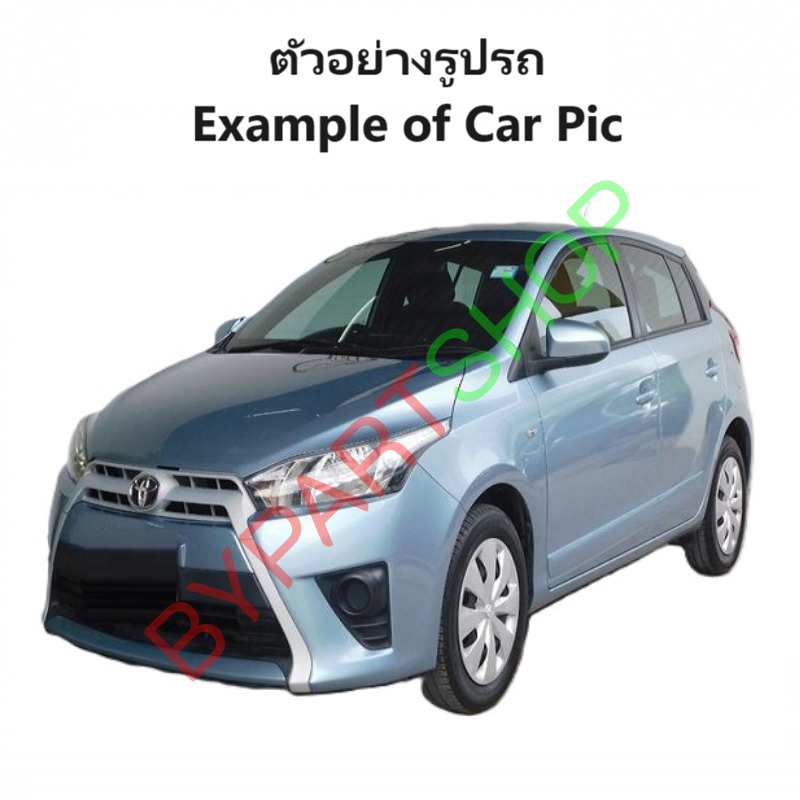 บังโคลน/แก้มข้าง TOYOTA YARIS(ยารีส) มีรูไฟ ปี2013-2017 (เหล็กดำ ยังไม่ทำสี) -ราคาต่อข้าง-