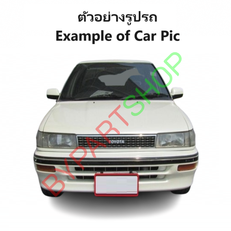 หม้อน้ำ TOYOTA COROLLA(โคโรล่า) EE/AE90-92(โดเรม่อน) เกียรออโต้ (กระปุกก็ใส่ได้) (O.E.M ประกัน 6เดือน)