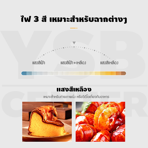 ขาตั้งมือถือ ชุด Live สด สามารถถ่ายแบบ Top View พร้อมไฟ LED 3 สี ปรับได้หลายระดับ รุ่น J1L022 - J1L023