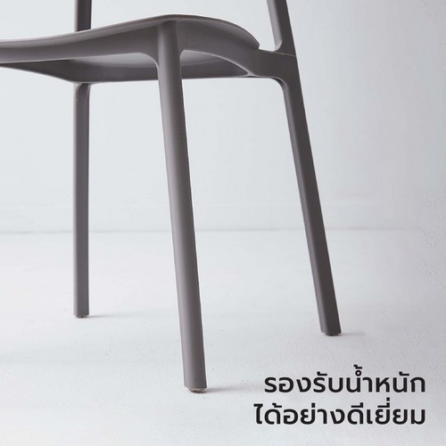 เก้าอี้ สไตล์นอร์ดิก ตกแต่งร้าน ทานอาหาร ขึ้นรูปทั้งชิ้น D033 - D042