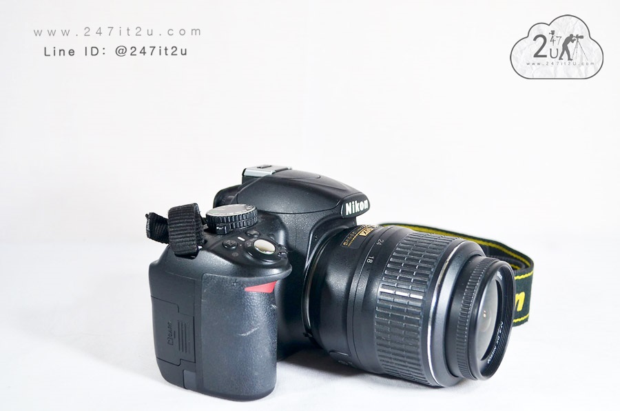 Nikon D3100 พร้อมเลนส์ 18-55 VR ชัตเตอร์ 2,xxx ใช้งานดีทุกระบบ