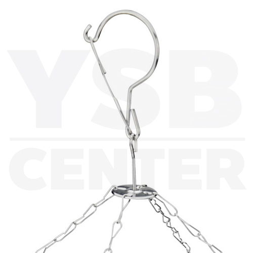 ห่วงตากผ้าสแตนเลสแบบกลม 32 ตัวหนีบ รุ่น CB0018-CR-32