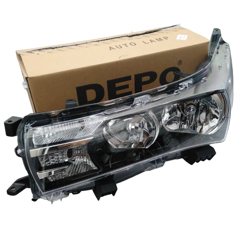 ไฟหน้า TOYOTA ALTIS(อัลติส) หลอดฮาโลเจน ปี2014-2016 (งานแท้ DEPO) -ราคาต่อดวง-