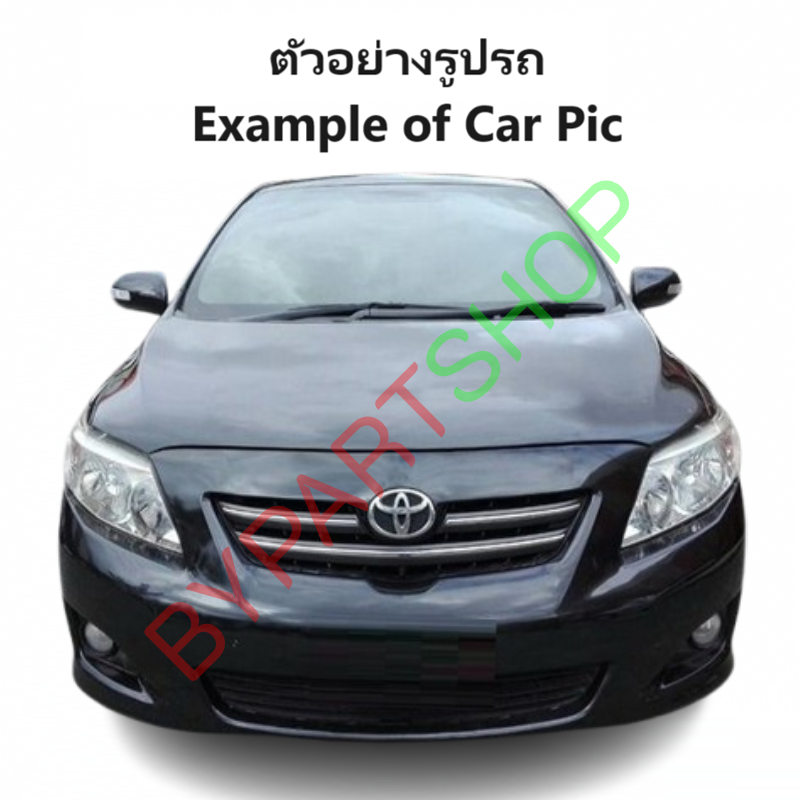 หน้ากระจัง TOYOTA ALTIS(อัลติส) รุ่นที่2 โฉมที่1 คาดชุบโครเมียม ไม่มีโลโก้ ปี2008-2009 (รหัส:ALTIS'08 ชุบ)