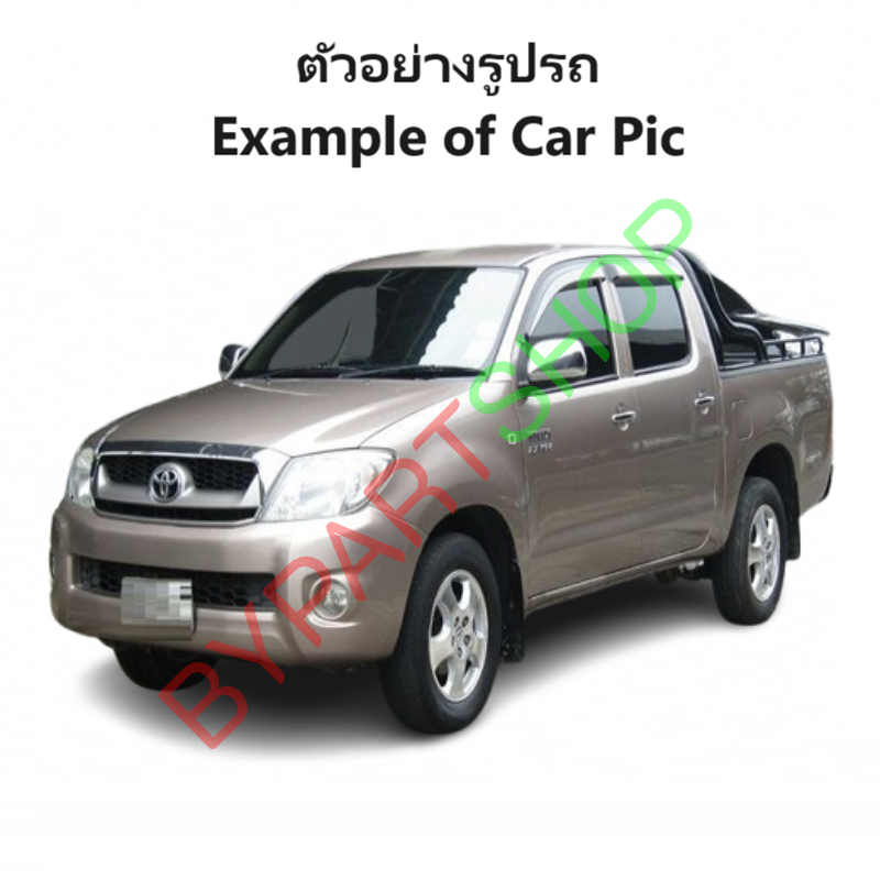 หม้อน้ำ TOYOTA VIGO(วีโก้)/VIGO SMART CAB(สมาร์ทแคป) เบนซิน หนาพิเศษ32มิล ปี2004-2010 เกียรกระปุก (อลูมิเนียมทั้งใบ) (10060/32)