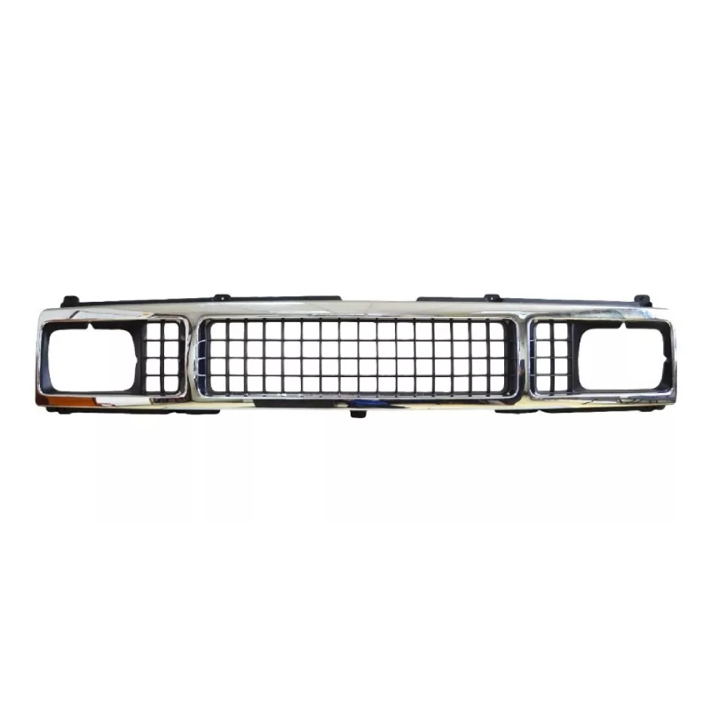 หน้ากระจัง ISUZU KBZ(เคบีแซด) โฉมที่2 ชุบโครเมียม ไม่มีโลโก้ ปี1987-1989 (รหัส:KBZ'87)