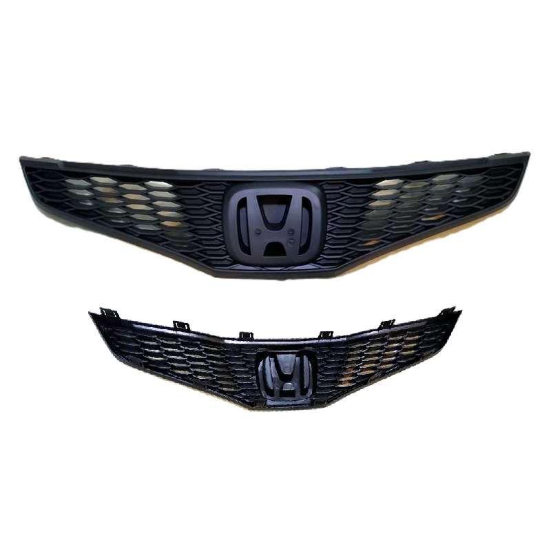 หน้ากระจัง HONDA JAZZ(แจ๊ส) GE รุ่นที่1 สีดำ ไม่มีโลโก้ ปี2008-2010 (รหัส:JAZZ'08)