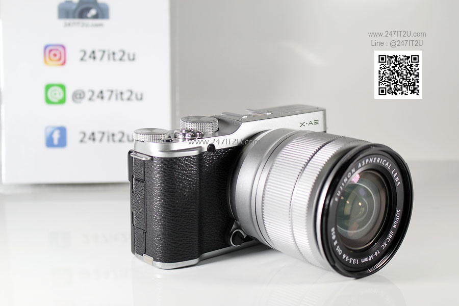 Fujifilm X-A2 พร้อมเลนส์ 16-50mm สี Silver เครื่องศูนย์