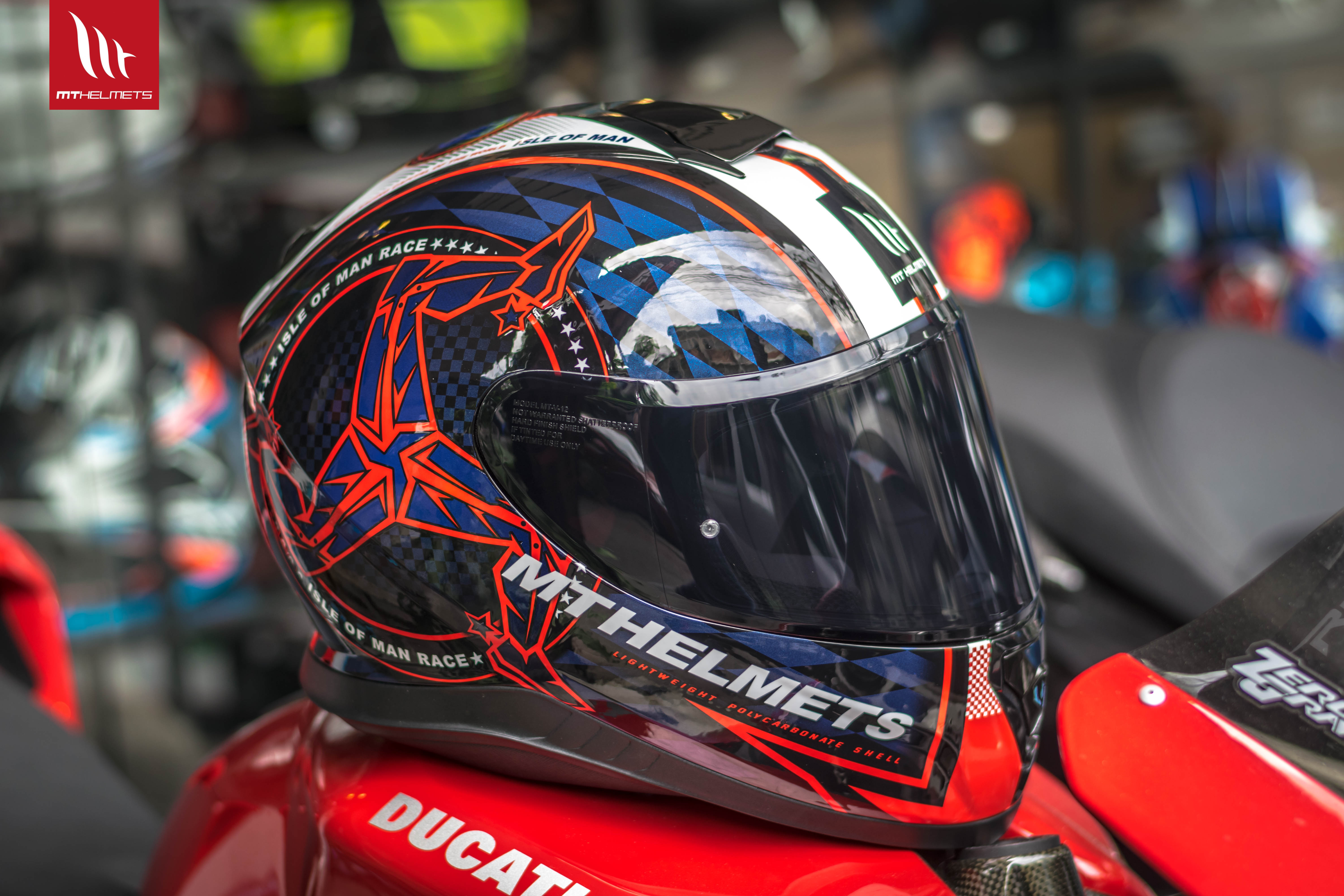 MT THUNDER 3 ISLE OF MAN BLACK RED
