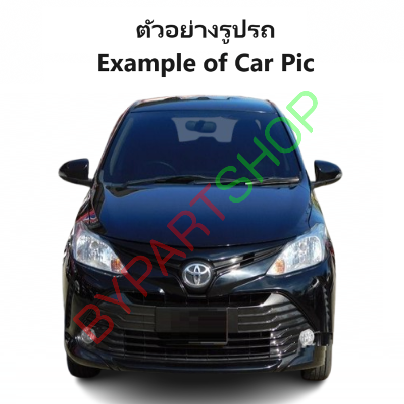 หม้อน้ำ TOYOTA VIOS(วีออส) Gen4 2NR มีออยเกียรร่วม ปี2017-2019 เกียรออโต้ (O.E.M ประกัน 6เดือน)