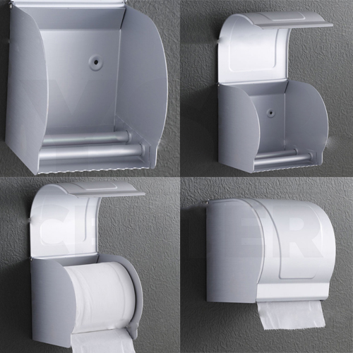 CASSA กล่องใส่กระดาษทิชชู อลูมีเนียม ในห้องน้ำ รุ่นC1M077-ALM-8036-260g