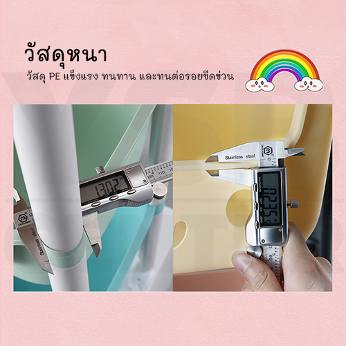 ชั้นวาง ชั้นวางของพลาสติก ชั้นวางของเด็ก ชั้นวางอเนกประสงค์ พร้อมล้อ