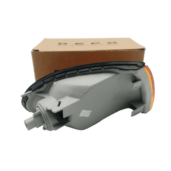 ไฟมุม MITSUBISHI LANCER E-CAR(อีคาร์) โคมส้ม พร้อมขั้ว+หลอด ปี1992-1995 (งานแท้ DEPO) -ราคาต่อดวง-