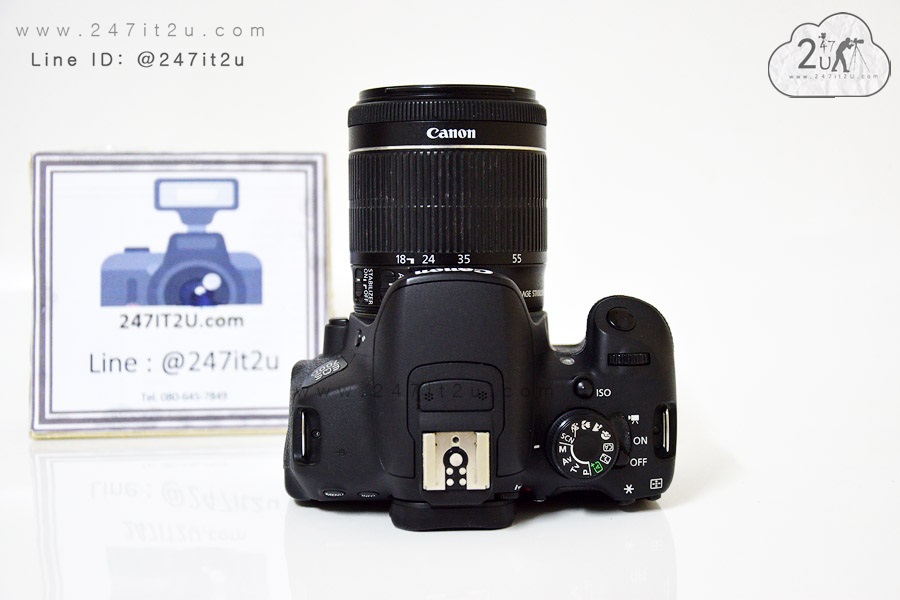 กล้อง Canon 700D+เลนส์ 18-55 mm สีดำ