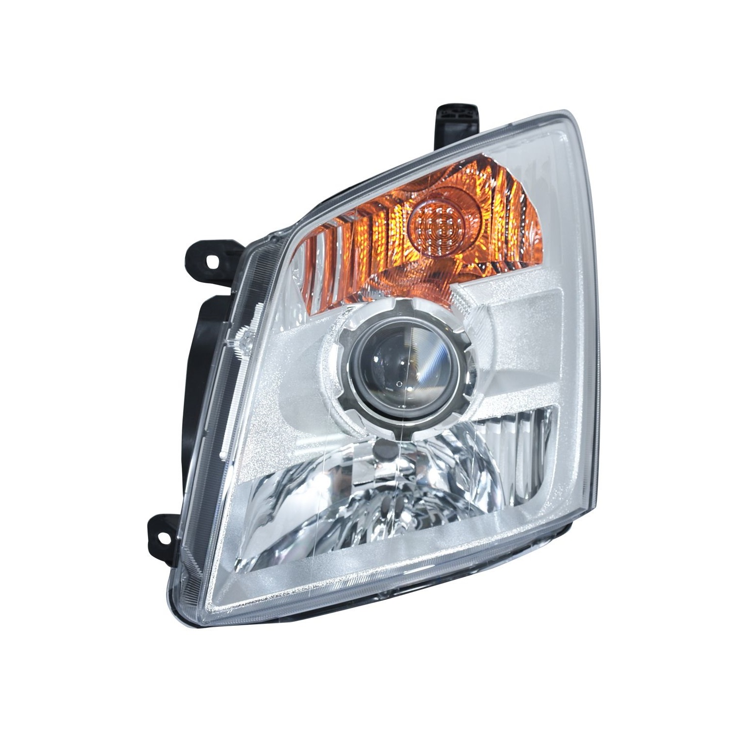 -แท้ศูนย์- ไฟหน้า ISUZU D-MAX(ดีแม็ก) GOLD SERIES/PLATINIUM โปรเจคเตอร์ มุมส้ม ปี2007-2011 -ราคาต่อดวง-