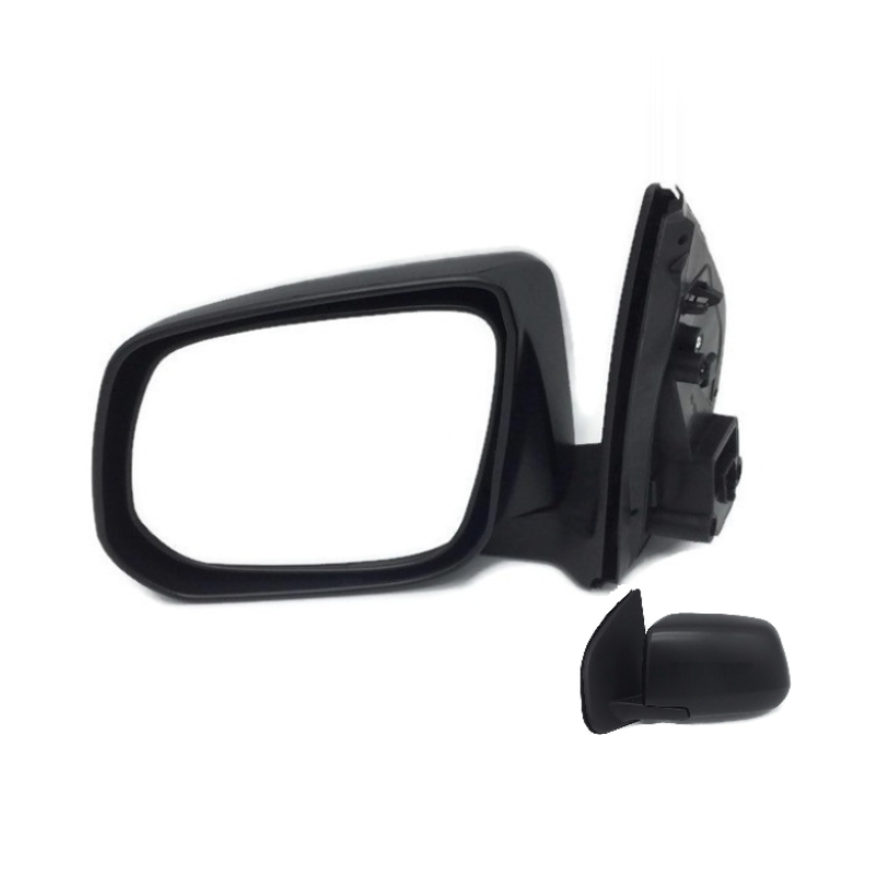 กระจกมองข้าง ISUZU D-MAX BLUE POWER(ดีแม็ก บลูพาวเวอร์) รุ่นปรับมือ สีดำ(งานไม่ทำสี) ปี2016-2019-ราคาต่อข้าง-