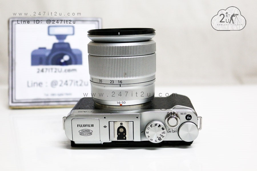 Fujifilm X-A2 พร้อมเลนส์ 16-50mm f3.5-5.6 สี silver