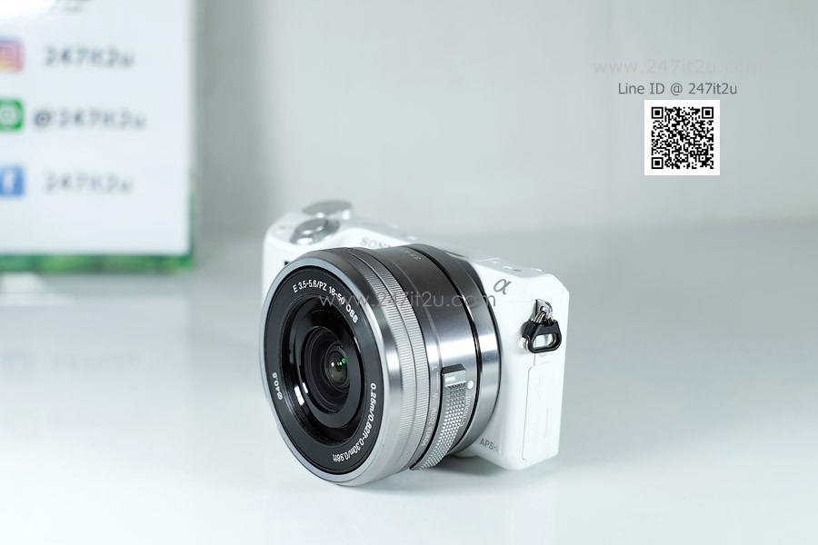 กล้อง Sony Nex-5R พร้อมเลนส์ 16-50mm สีขาว