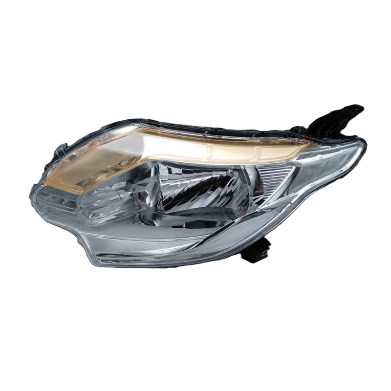 ไฟหน้า MITSUBISHI TRITON(ไทรทัน) โคมขาว-คาดส้มอ่อน โฉมปี2015-2018 (งานแท้ TYC) -ราคาต่อดวง-