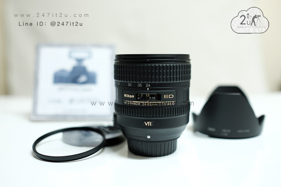 เลนส์ Nikon 24-85 mm f3.5-4.5G