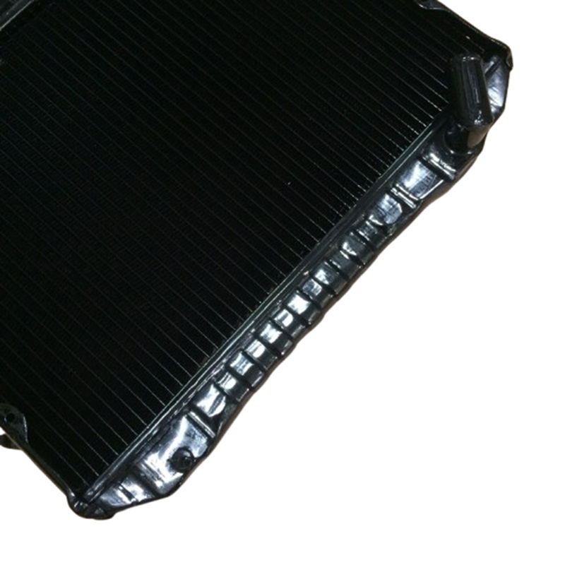 หม้อน้ำ MITSUBISHI CYCLONE(ไซโคลน) หนาพิเศษ 32มิล ปี1987-1995 เกียรกระปุก (เหล็กทองแดงทั้งใบ) (งานO.E.M ประกัน 6เดือน)