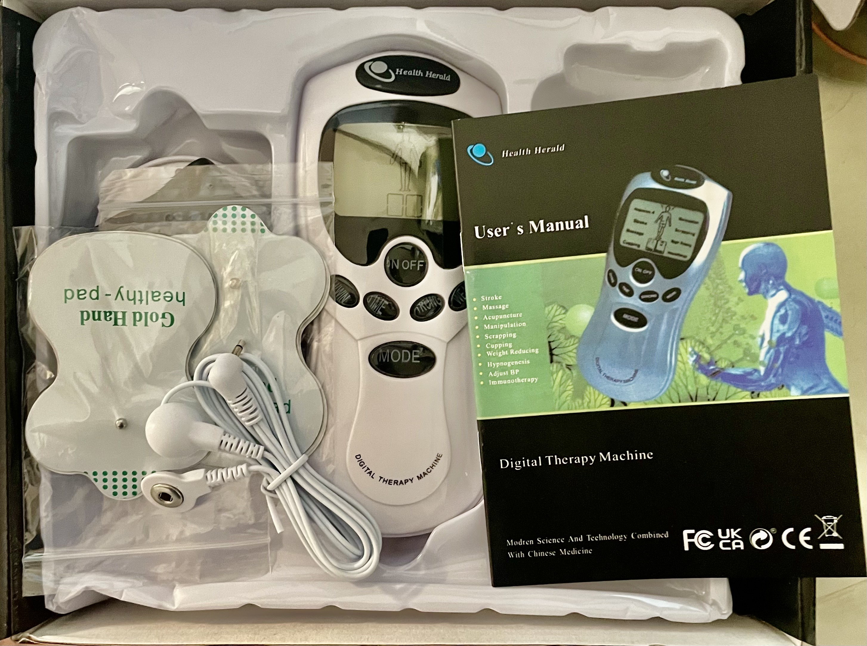 Digital Therapy Machin ST-688 พร้อมชาร์จแบตเตอร์รี่ในตัว