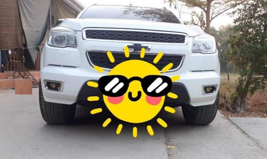 ฝาครอบไฟตัดหมอกโคโลราโด้ เชฟโรเลต CHEVROLET COLORADO 2012 2013 2014 2015 กรอบ เบ้าไฟ ไฟสปอร์ตไลท์