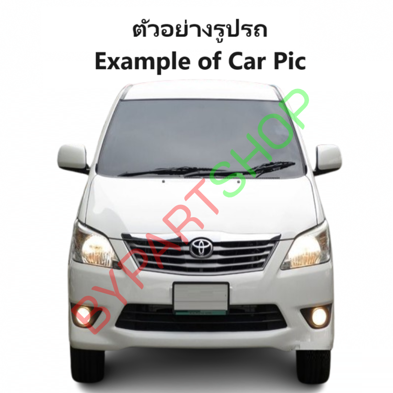 หน้ากระจัง TOYOTA INNOVA(อินโนว่า) โฉมที่3 สีดำ ไม่มีโลโก้ ปี2012-2015 (รหัส:INNOVA'11 ดำ)
