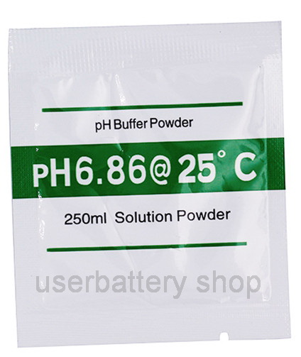 ผงคาริเบท 4.01 6.86 PH buffer solution powder สำหรับปากกาวัดค่า PH ( 10 คู่ )