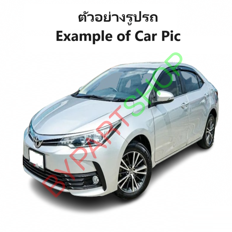 ไฟหน้า TOYOTA ALTIS(อัลติส) หลอดฮาโลเจน มีคิ้วชุบ ปี2017-2019 (งานแท้TYC) -ราคาต่อดวง-