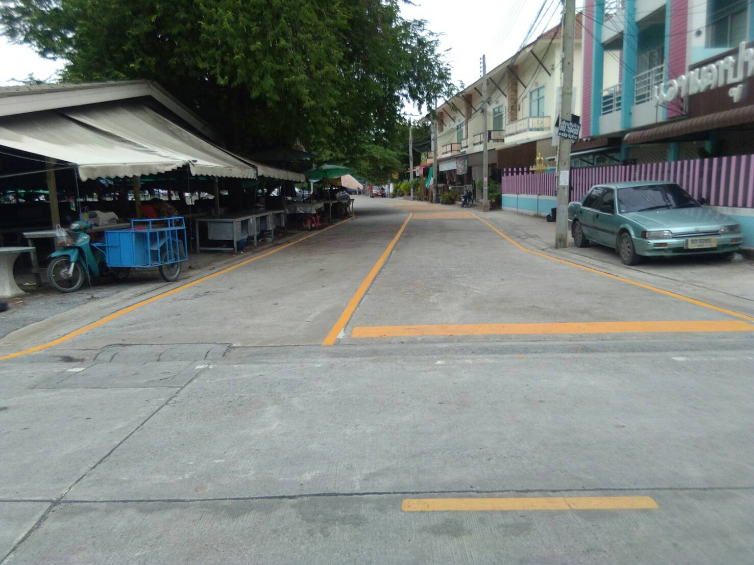 เส้นสะเทือนชลอความเร็วในจังหวัดโคราช