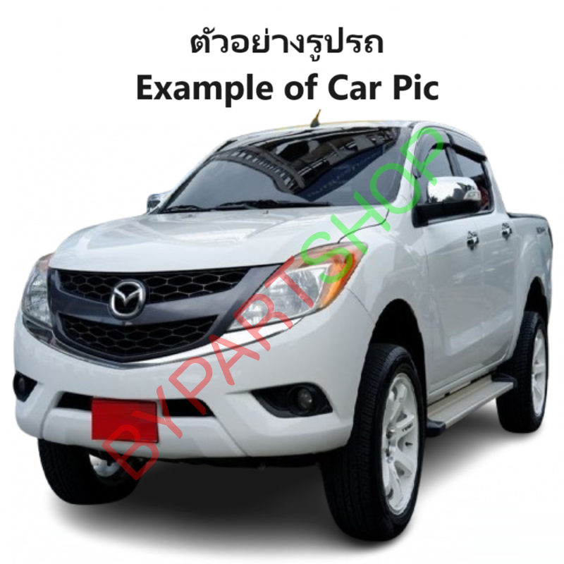 หม้อน้ำ MAZDA BT50 PRO(บีที50 โปร) 2.5cc เบนซิน (3ท่อ) ปี2012-2016 เกียรกระปุก (O.E.M ประกัน 6เดือน)