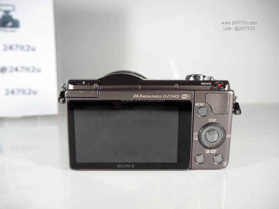 Sony A5100 พร้อมเลนส์ 16-50mm ชัตเตอร์ 7xx ครั้ง brown