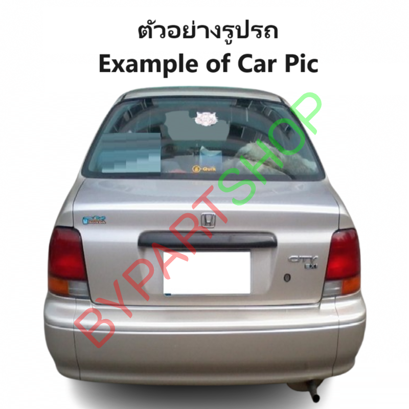 หน้ากระจัง HONDA CITY(ซิตี้) โฉมแรก ชุบโครเมียม ไม่มีโลโก้ ปี1996-1998 (รหัส:CITY'96)