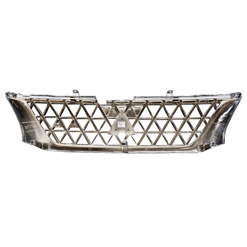 หน้ากระจัง MITSUBISHI STRADA(สตราด้า) รุ่นที่2 โฉมไฟตาเต็ม ชุบโครเมียม ไม่มีโลโก้ ปี2001-2003 (รหัส:STD'01 ชุบ)