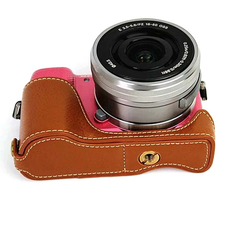 Bag Leather Case For sony A5100