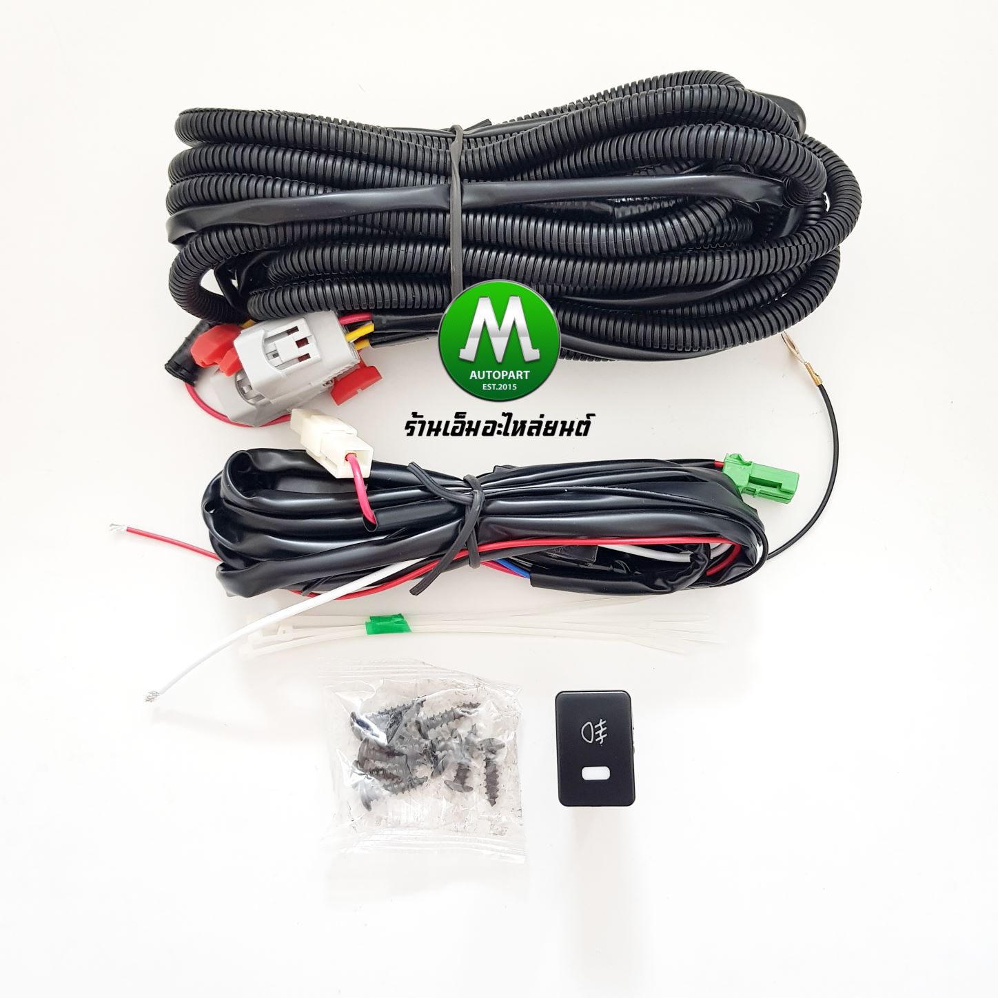ไฟตัดหมอก ไฟสปอร์ตไลท์ LED MITSUBISHI PAJERO 2020 2021 2022 / มิตซูบิชิ ปาเจโร่ (รับประกัน 3 เดือน)