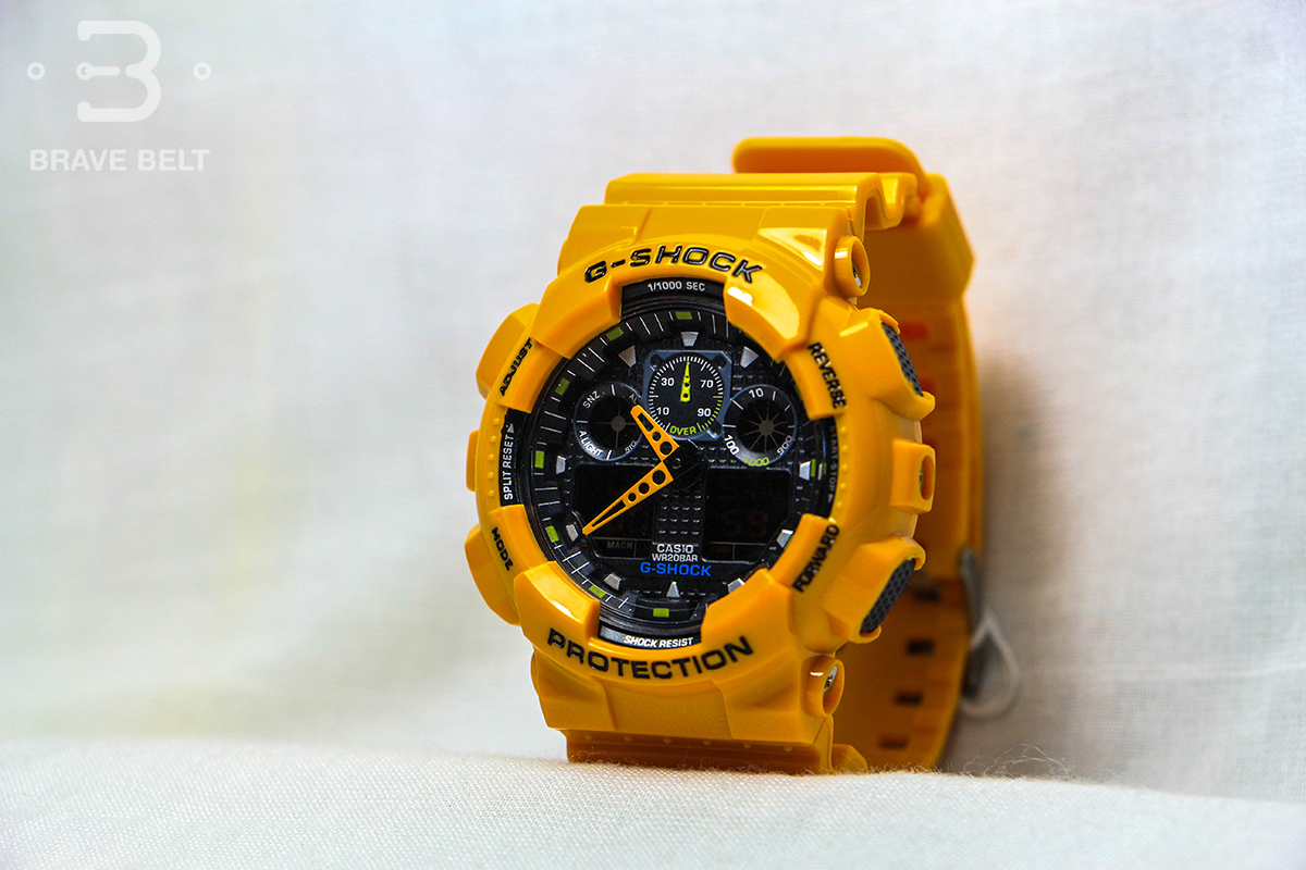 Casio G-Shock GA-100A-9A Top Mirror เกรดพรีเมี่ยม รูปของจริง