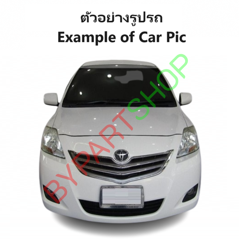 แผงแอร์/รังผึ้งแอร์ TOYOTA VIOS(วีออส) Gen2 พร้อมไดเออร์ ปี2007-2012 (งานO.E.M PACO รับประกัน 1ปี) (PM3609)