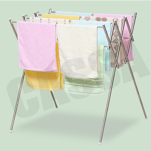 CASSA ราวตากผ้าขนหนูแสตนเลสตั้งพื้นแบบปรับความยาวได้ รุ่น JMJ-M9045