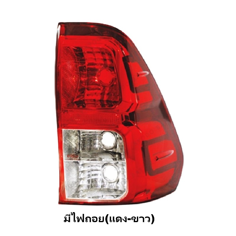 ไฟท้าย TOYOTA REVO(รีโว่) รุ่นหลอดไส้ เท่านั้น ปี2015-2024 (งานแท้ TYC) -ราคาต่อดวง-