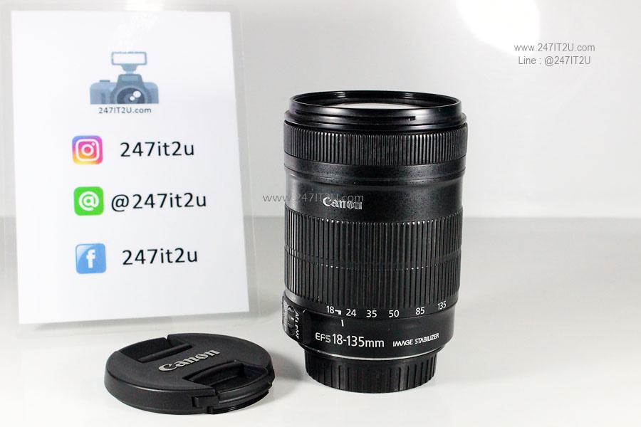 เลนส์ Canon Zoom EF-S 18-135mm f 3.5-5.6 IS