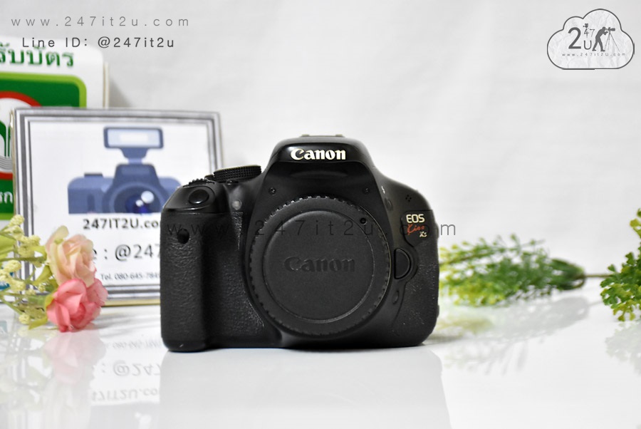 Body Canon kiss x5 แถมกริ๊บแบตเตอร์รี่