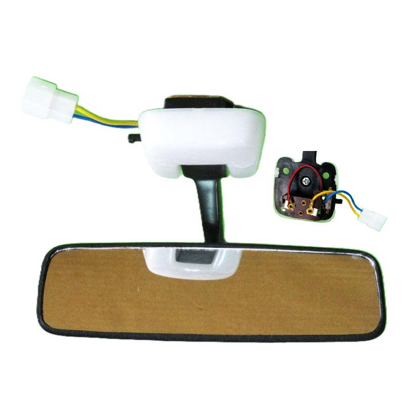 กระจกในเก๋ง/กระจกมองหลัง TOYOTA HIACE(ไฮแอซ) YH-LH112,113,125,172,173,184 มีไฟติด โฉมหัวจรวจ ปี1990-2004 (รหัส:BU20)