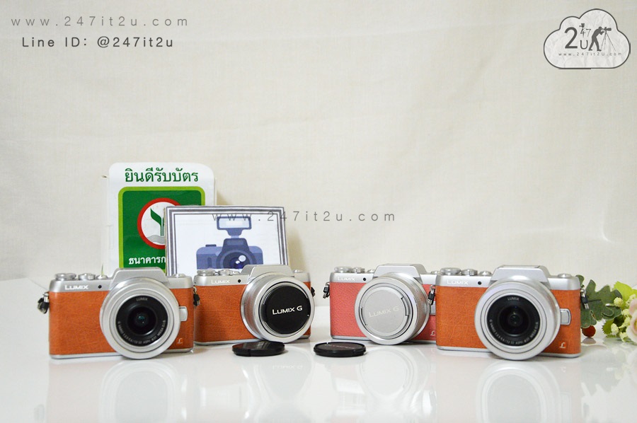 กล้อง Panasonic GF8 + เลนส์ 12-32 mm สีส้ม
